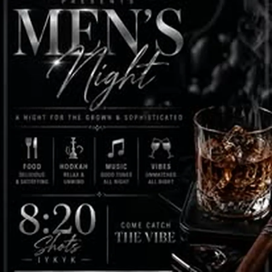 Bike Night motorcycle meetup flyer at Lounge N'OIR