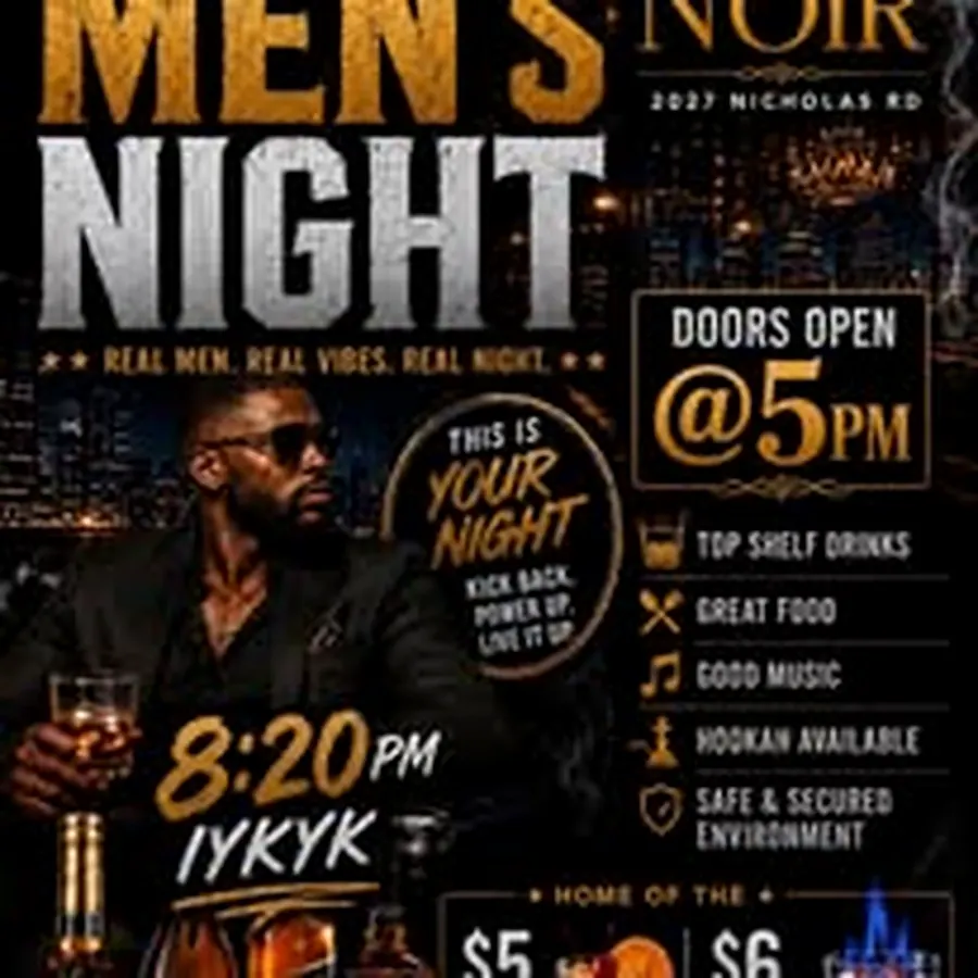 Late Night at N'OIR at Lounge N'OIR Dayton — Saturday night, Top Shelf · Live DJs